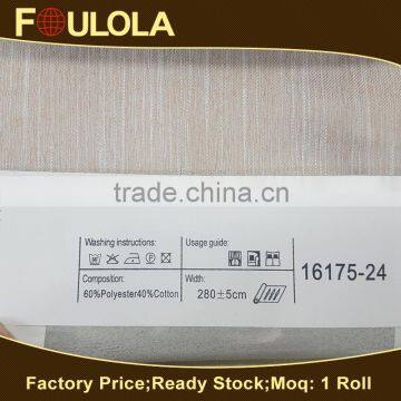 Moq 1 Roll Custom Made Plain Dyed New Blackout Curtains Designs