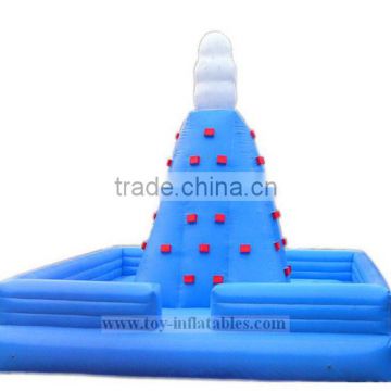 High quality customized giant inflatable rock climbing wall