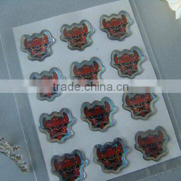 Hot Sale Manufacturing Price Custom Made Epoxy Sticker Laber