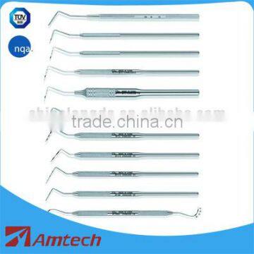 dental hand instruments medical periodontal probe CE certifacate