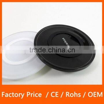 New Hot Selling Ultra Thin High Speed Wireless Charger Coil Charger for Samsung Galaxy S6 Edge