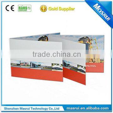2.4" /2.8" /4.3/ 5.0"/7.0" video book / lcd video Christmas greeting card / Merry Christmas lcd brochure / Lcd Christmas card