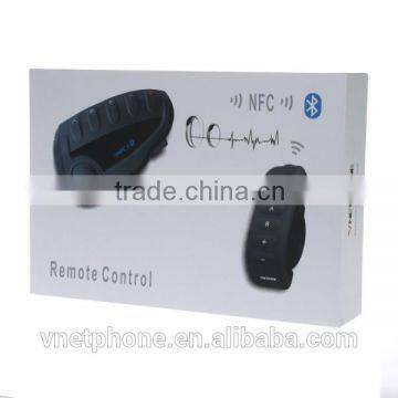 High Quality Motorcycle Helmet Bluetooth Headset Intercom With Remote Control photo-2