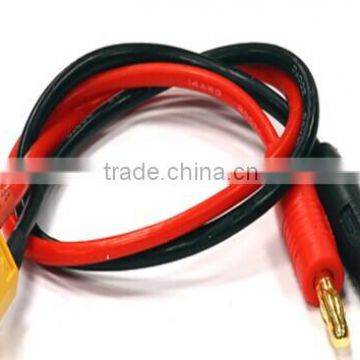 14awg 30cm battery Charging lead cable wire with XT60 / Traxxas / EC3 / EC5 / EC2 / JST connector 30cm