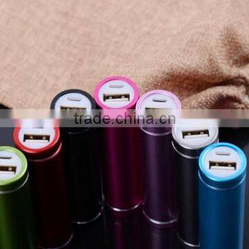 Portable Cylinder 2600mah Power Bank, Smartphone Battery Power Bank Charger 10000mah