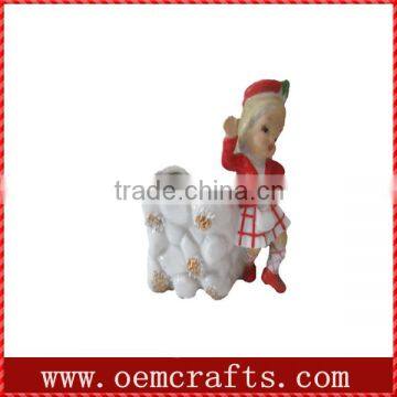 Janpanese style girl vintage garden onion planter