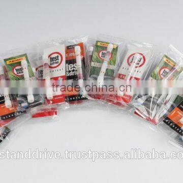 Test and drive disposable alcohol tester, gift for customer, custom logo, graphics