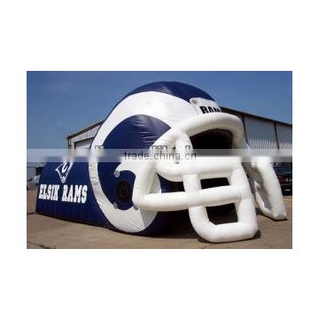 Inflatable Team Helmet With Tunnel