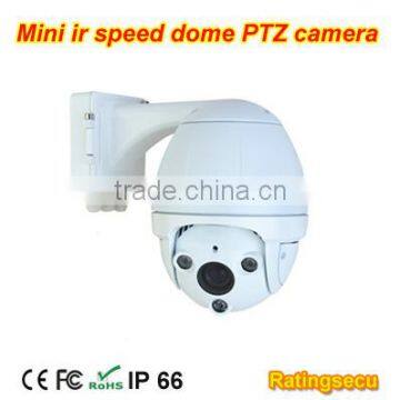 Mini ptz ip camera 720P and 1.3 megapixel ONVIF with 12x zoom waterproof mini PTZ IP IR Speed Dome camera R-N500A3