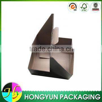 Black Corrugated Paper 4 Pack Bottle Carrier photo-3
