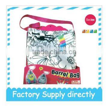 DIY Drawing Barrel Bag with 4pcs bigger markers- Jumbo bag