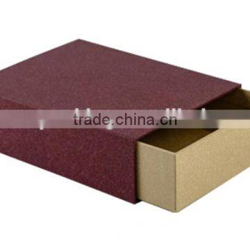Luxury golden color custom paper box/wholesale high quality kraft paper box
