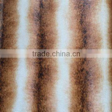 strip fake fur pattern vinyl wallpaper