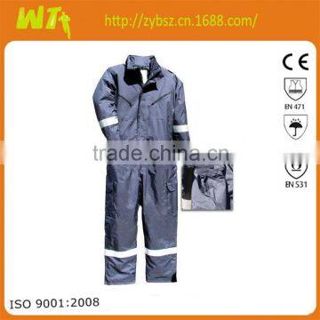 100% polyester oxford military safety adults coveralls safety coveralls working coveralls work uniform