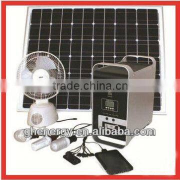 solar home system with radio/solar dc system 50ah