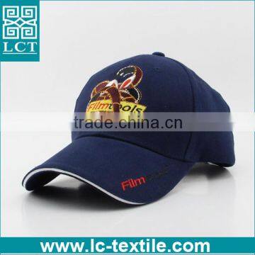 LCTN1893 Dark Blue Cotton Twill Structed 5 Penal Cap for Sale photo-3