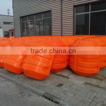 White or black HDPE tubes With Floats For Dredging In Water, Marine or River