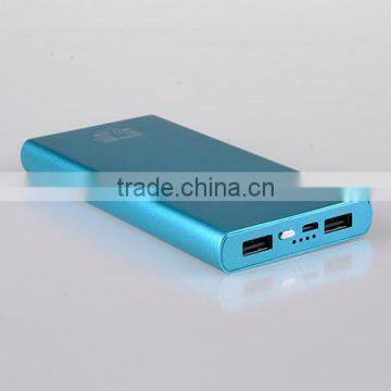 Mobile Power Bank Thin 12000mAh (Blue)