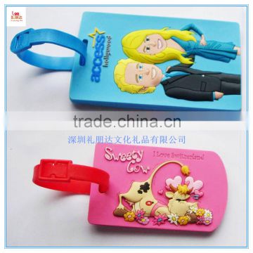 pvc luggage name tag, pvc luggage tag for hotel using/pvc luggage name tag