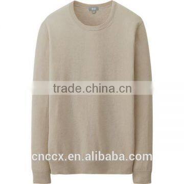 15STC2202 crew neck man linen sweater