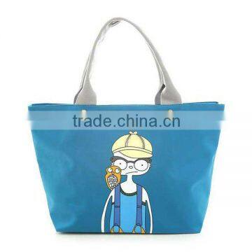 2013 Hot Selling Blue Fantastic Cute Shopping Bags, Polyester Reusable Bag with Logo,Welcome OEM!!