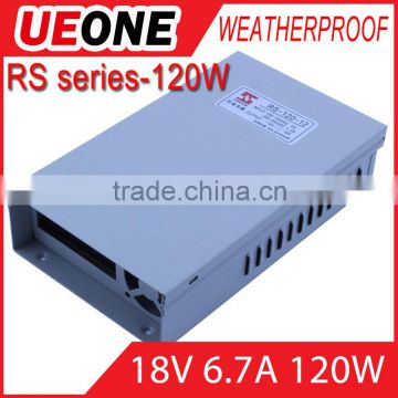 120w 18v Weatherproof Led Power Supply