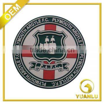 wholesale clothing plastic rubber label patch