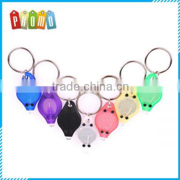 UV Purple Light LED Flashlight Keychain for money detector