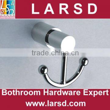 Bathroom wall mounted brass single robe hook item no.6354