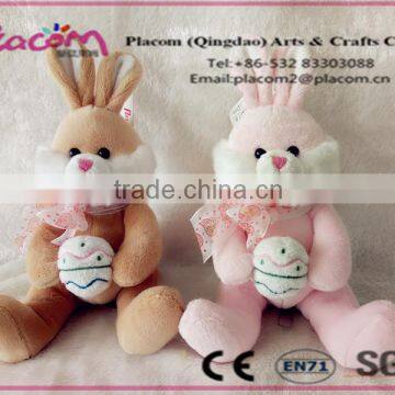 Hot selling New design Cute High quality Easter's gifts and Promotional gifts Customize Cheap Wholesale Plush toy Rabbit