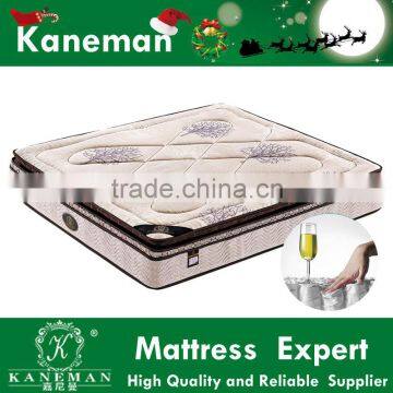 9 star hotel latex pocket spring easy sleep mattress vacuum compress apckage