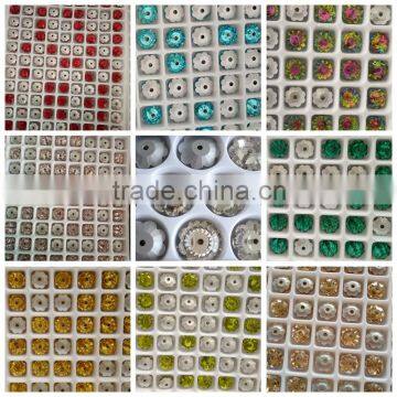 New Arrival OEM design glass stone with different size