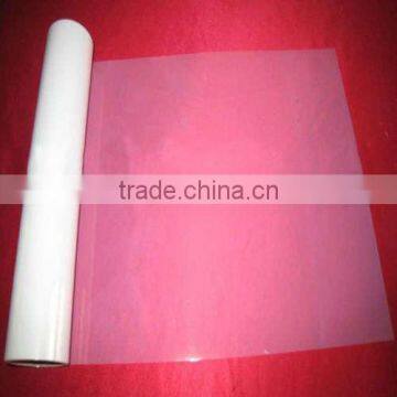 Non residue waterproof inkjet film for silk screen printing