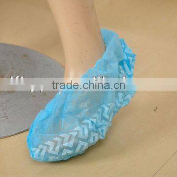 blue nonwoven disposable shoe cover