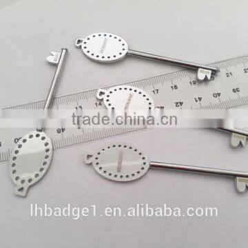 Antique Black Promotional Key Tag With Company Logo photo-5