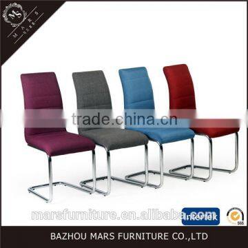 Wholesale furniture modern fabric and chrome chair