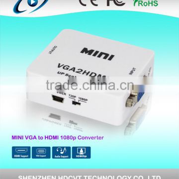 MINI VGA to HDMI UP SCALER 1080P for PC to TV