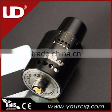 New Arrivals 2016 Stainless Steel and Black e Cig Vapor Tank ANZU RDA With 510 E-cig Bigger and Post Hole for Wholesales photo-6