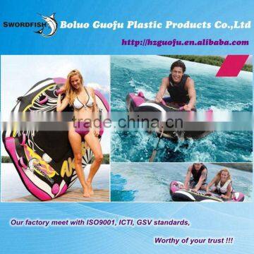 Swordfish brand Vector inflatable towable tube, water sports equipment