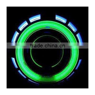 2012 Top Sale! Double Angel Eye bi Xenon Projector Headlight Housing,h1 Bulb,2.5inches Lens photo-1