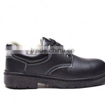 Safety Shoes Cheap Cement Safety Shoes Embossed Leather photo-3
