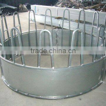 Galvanized Powder Coated Livestock Bale Cattle Horse Goat Hay Feeder