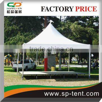 On sale Genie Rain proof PVC Tent 5x5m with rasied floor in Park