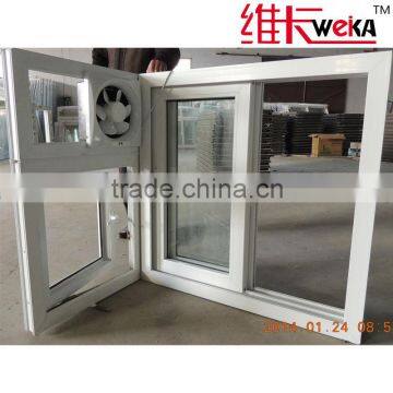 PVC modern India sliding pvc window