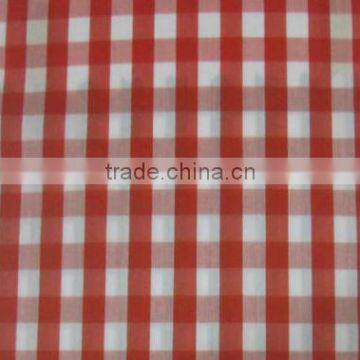 red upholstery fabric plaid curtain minimate check for home decoraction