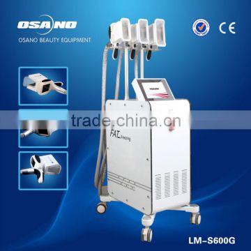 Three Handpiece Cryoliplysis Fat Burning & Cool Shaping Body Building Apparatus For Sale