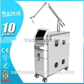 1000W Beijing Sanhe Beauty 2000W Tattoo Laser Naevus Of Ito Removal Q-switched Nd Yag Laser Tattoo Removal Machine