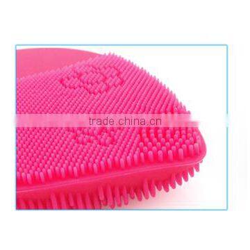 Hot Sale Wholesale Soft Hair Skin Care Deep Cleansing Facial Brush Silicone Face Washing Brush