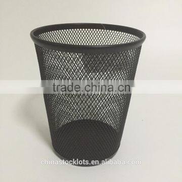 Overstock 2016 factory hot selling promotional gifts office and school desk organizer metal mesh pen holder