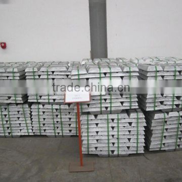 Factory hot sale Zinc ingots Zamak 5 widely used in coating industry